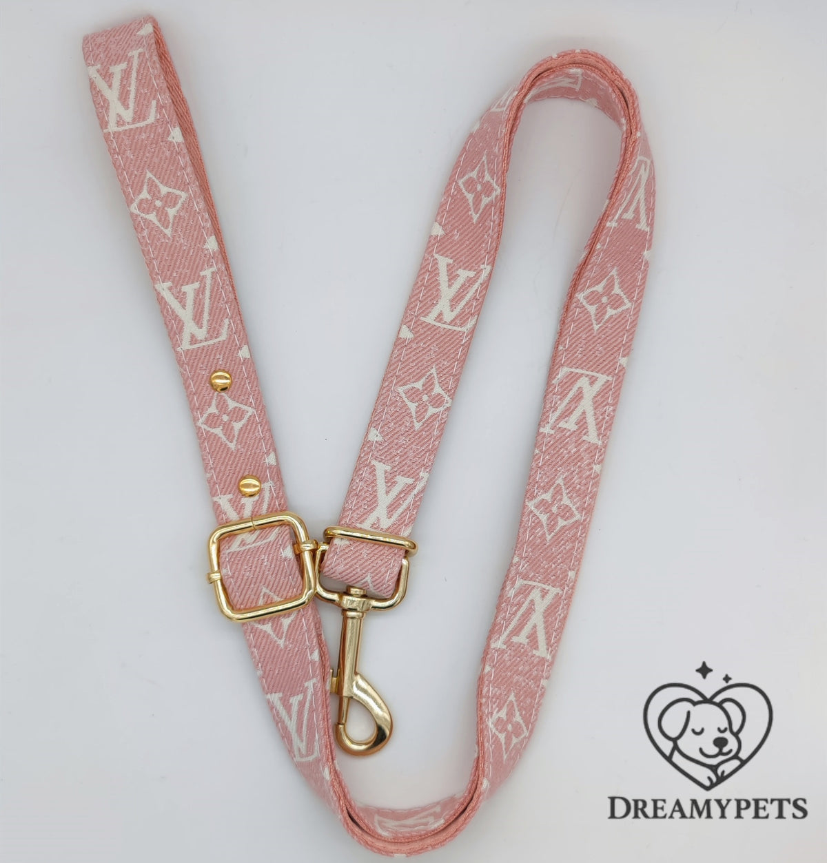 SET LV ROSA (pettorina e guinzaglio)